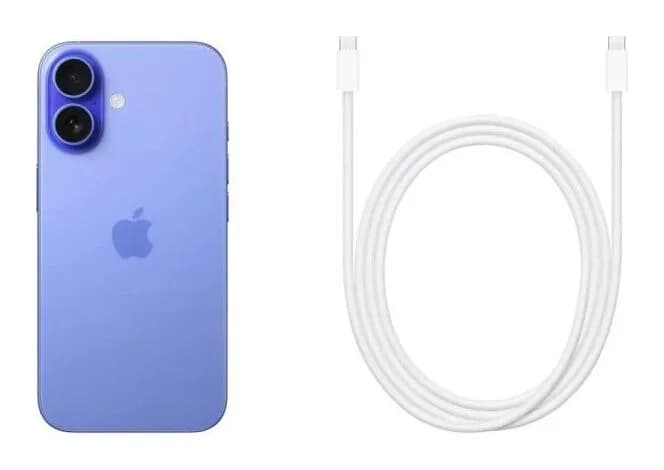 Смартфон Apple iPhone 16 128GB (ультрамарин)