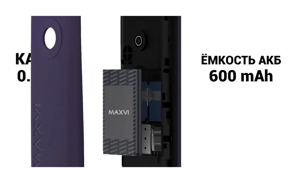 Мобильный телефон Maxvi C40 (фиолетовый)