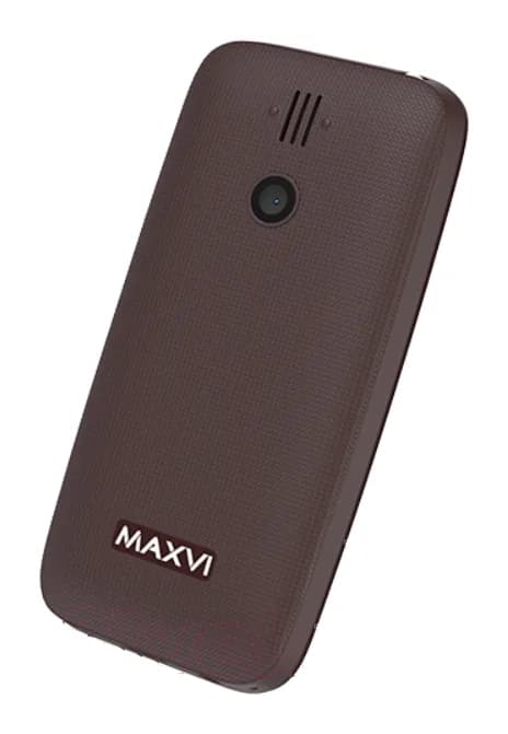 Мобильный телефон Maxvi B110 (коричневый)