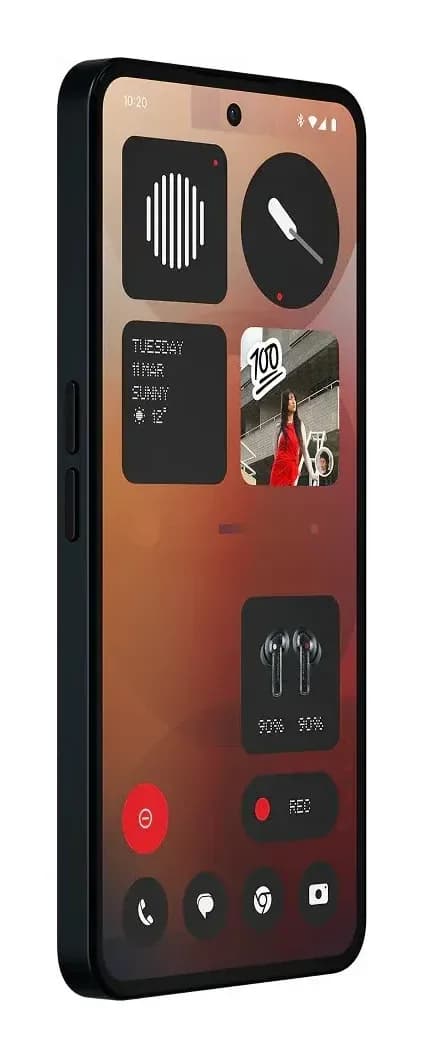 Смартфон Nothing Phone 3А 8GB/128GB (черный)