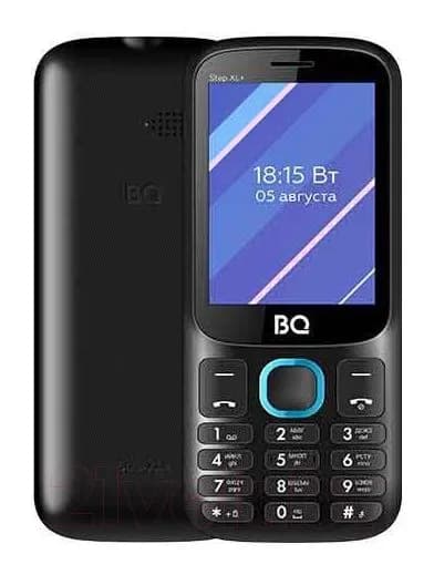 Мобильный телефон BQ Step XL+ BQ-2820 (черный/синий)