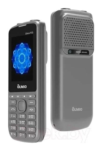 Мобильный телефон Olmio P33 (серый)