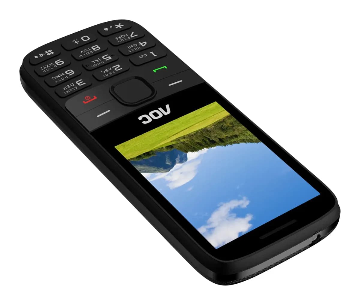 Мобильный телефон AOC A280 / CTA280BK/00 (черный)