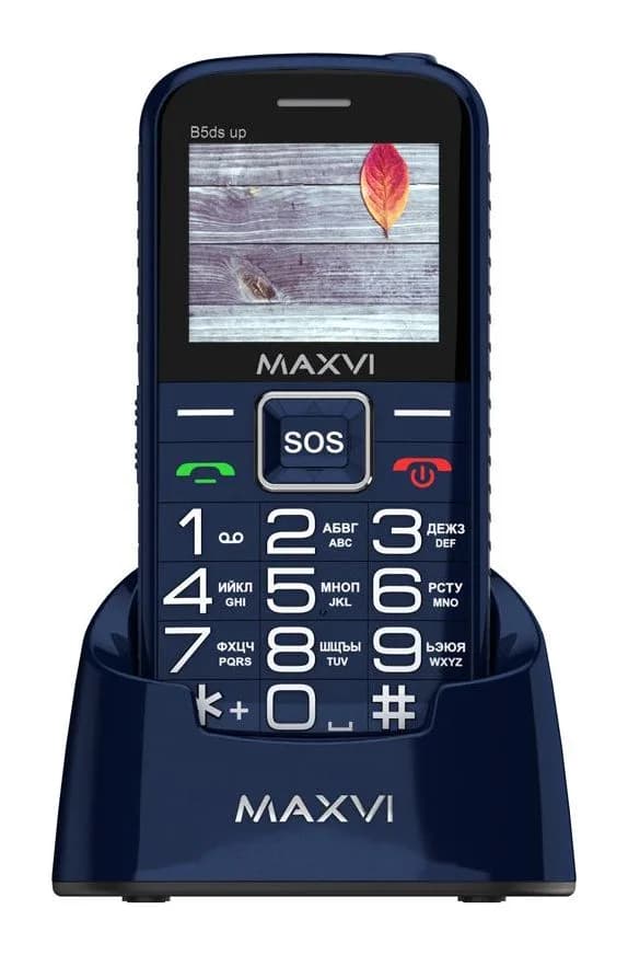 Мобильный телефон Maxvi B5ds up (синий)
