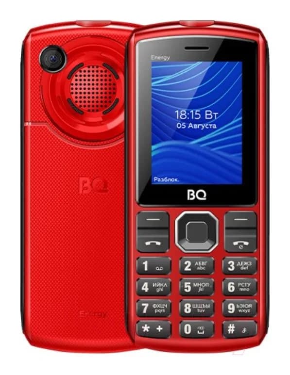 Мобильный телефон BQ Energy BQ-2452 (красный/черный)