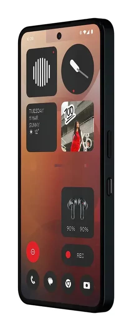 Смартфон Nothing Phone 3А 8GB/128GB (черный)