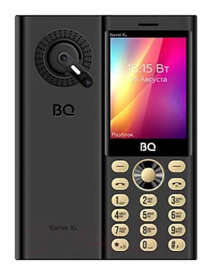 Мобильный телефон BQ 2832 Barrel XL (черный/золото)
