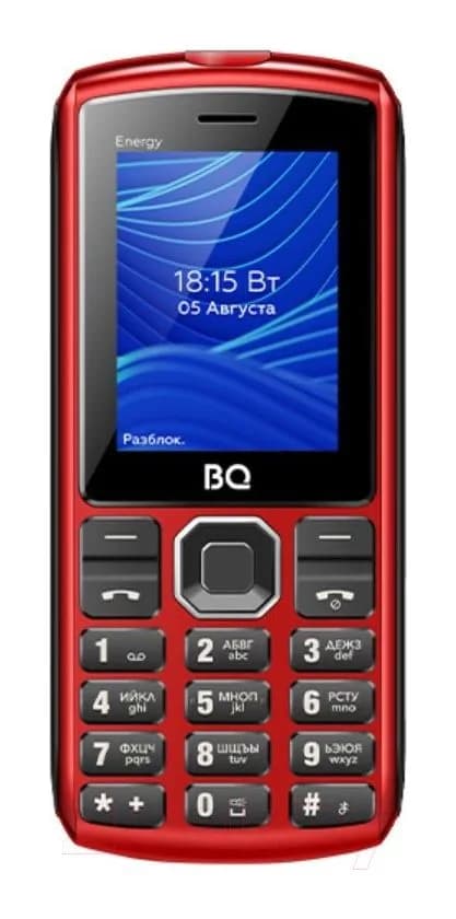 Мобильный телефон BQ Energy BQ-2452 (красный/черный)
