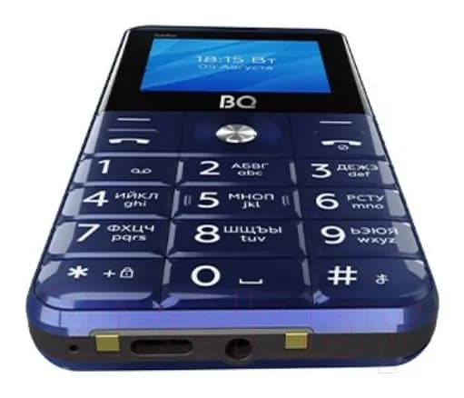Мобильный телефон BQ BQ-2006 Comfort (синий/черный)