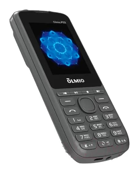 Мобильный телефон Olmio P33 / 046388 (черный)