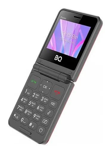 Мобильный телефон BQ 2456 Pocket (черный)