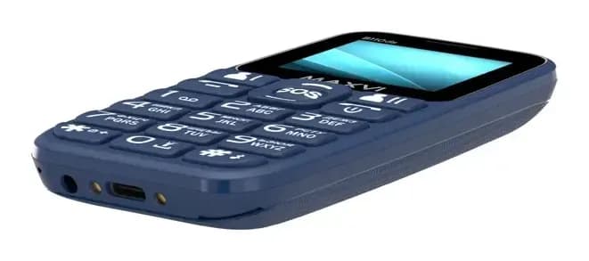Мобильный телефон Maxvi B110ds (синий+ЗУ)