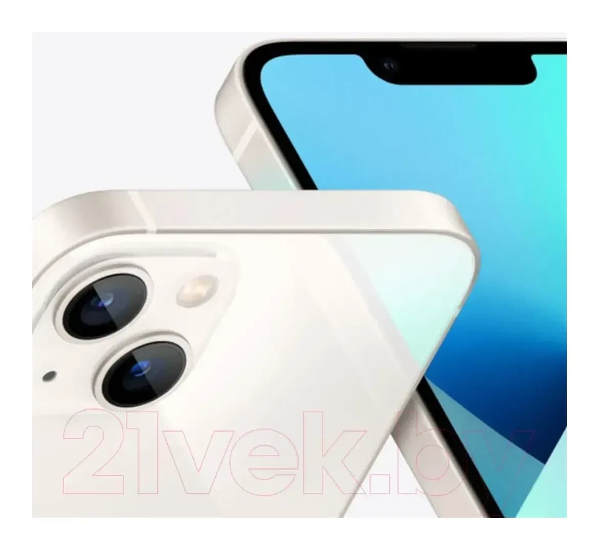 Смартфон восстановленный Apple iPhone 13 128GB Flip Грейд AC (Starlight)