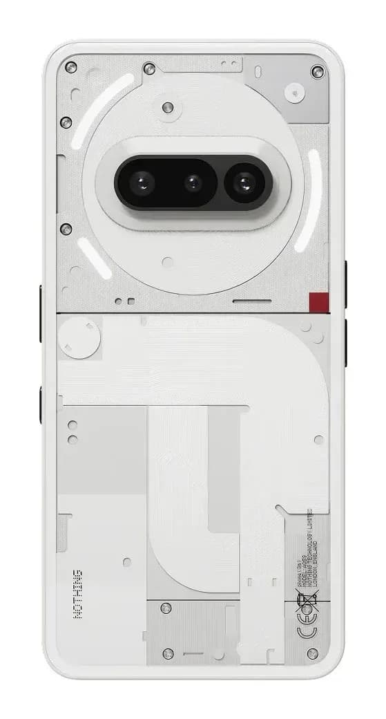 Смартфон Nothing Phone 3А 12GB/256GB (белый)
