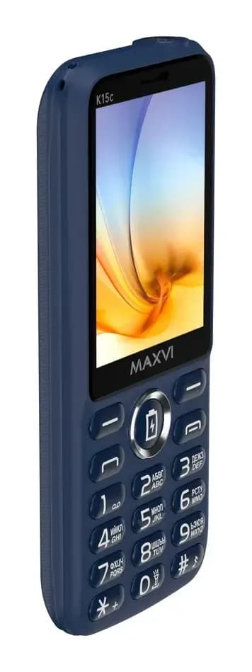 Мобильный телефон Maxvi K15c (синий)