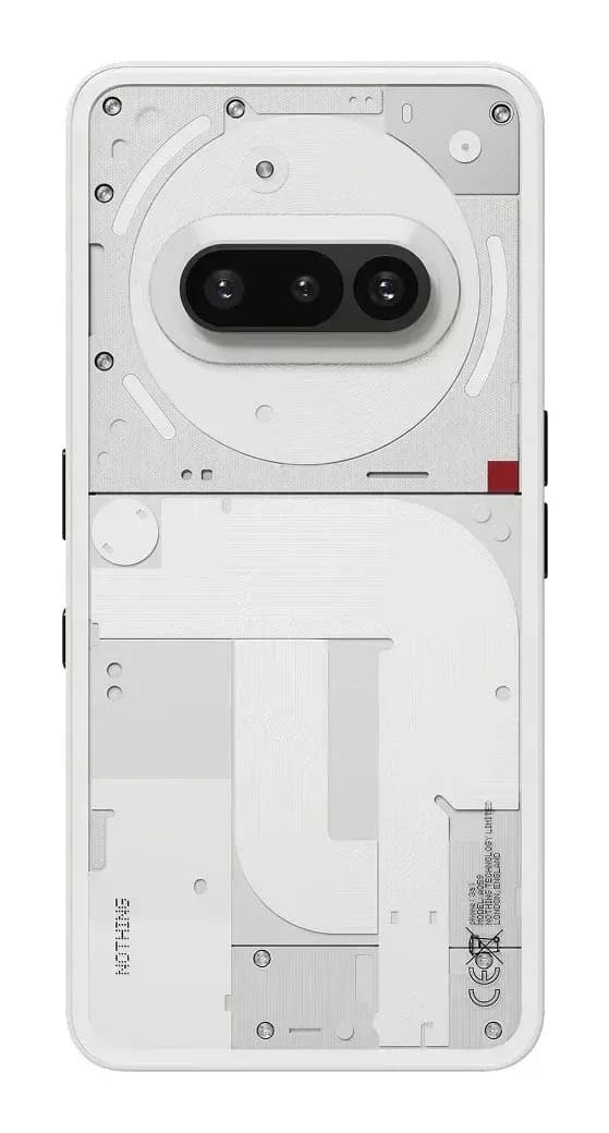 Смартфон Nothing Phone 3А 12GB/256GB (белый)