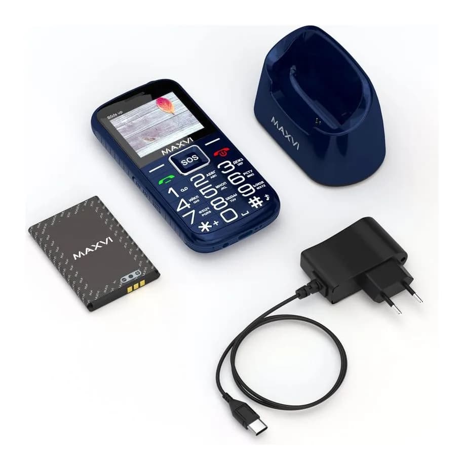 Мобильный телефон Maxvi B5ds up (синий)
