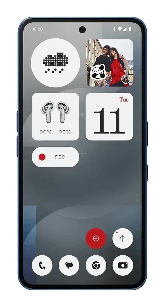 Смартфон Nothing Phone 3А 12GB/256GB (синий)