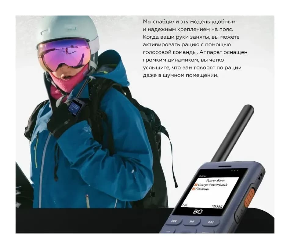 Мобильный телефон BQ Talkie BQ-2010 (черный)