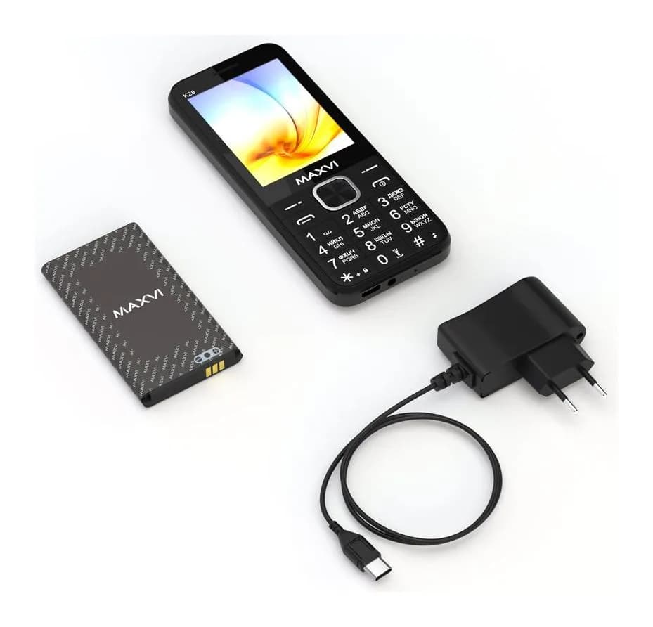 Мобильный телефон Maxvi K28 (черный)