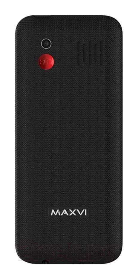 Мобильный телефон Maxvi B35 (черный+ЗУ)