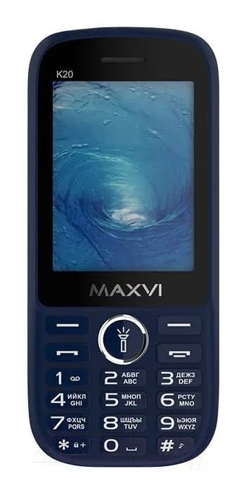 Мобильный телефон Maxvi K20 (синий)