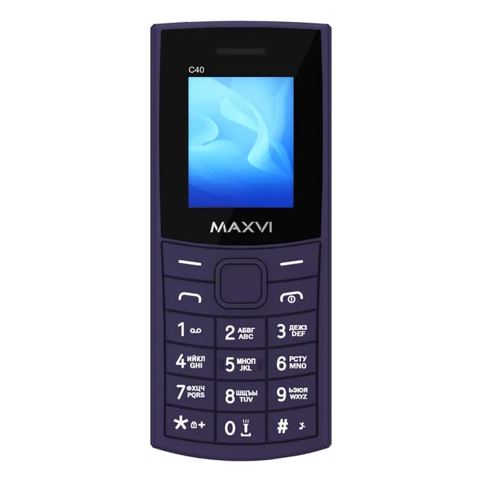 Мобильный телефон Maxvi C40 (фиолетовый)
