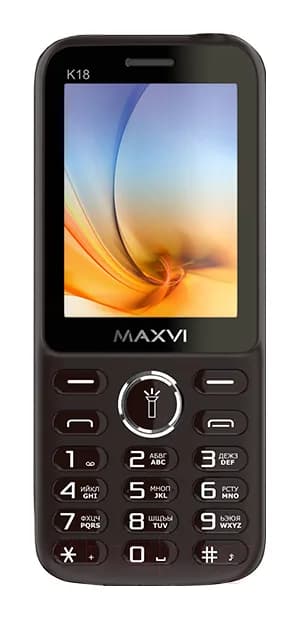 Мобильный телефон Maxvi K18 (коричневый)