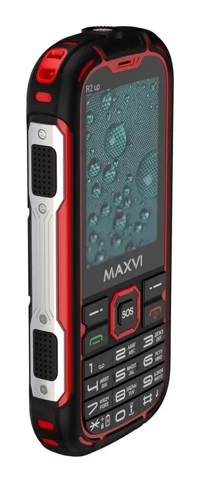 Мобильный телефон Maxvi R2 up (красный)