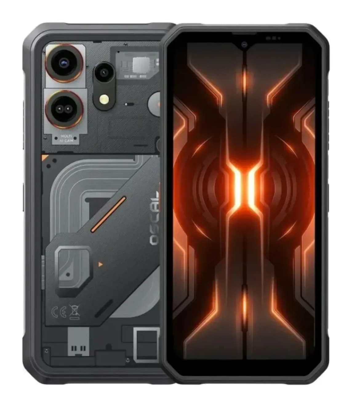 Смартфон Oscal Marine 3 8GB/256GB (черный)