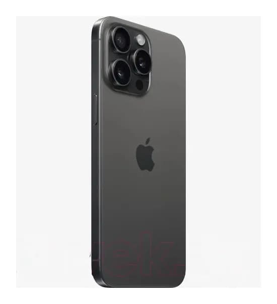 Смартфон восстановленный Apple iPhone 15 Pro 128GB Flip Грейд A (черный титан)