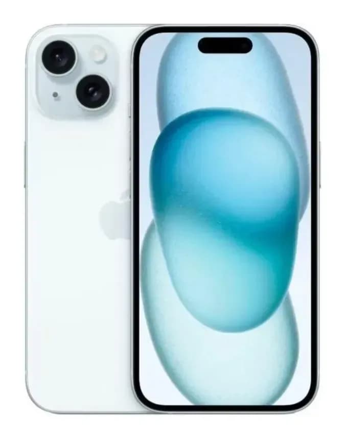 Смартфон восстановленный Apple iPhone 15 128GB ELNU Грейд A (голубой)