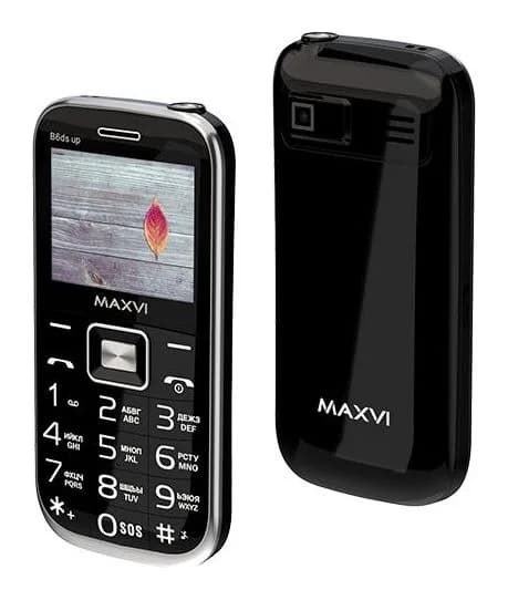 Мобильный телефон Maxvi B6ds up (черный)