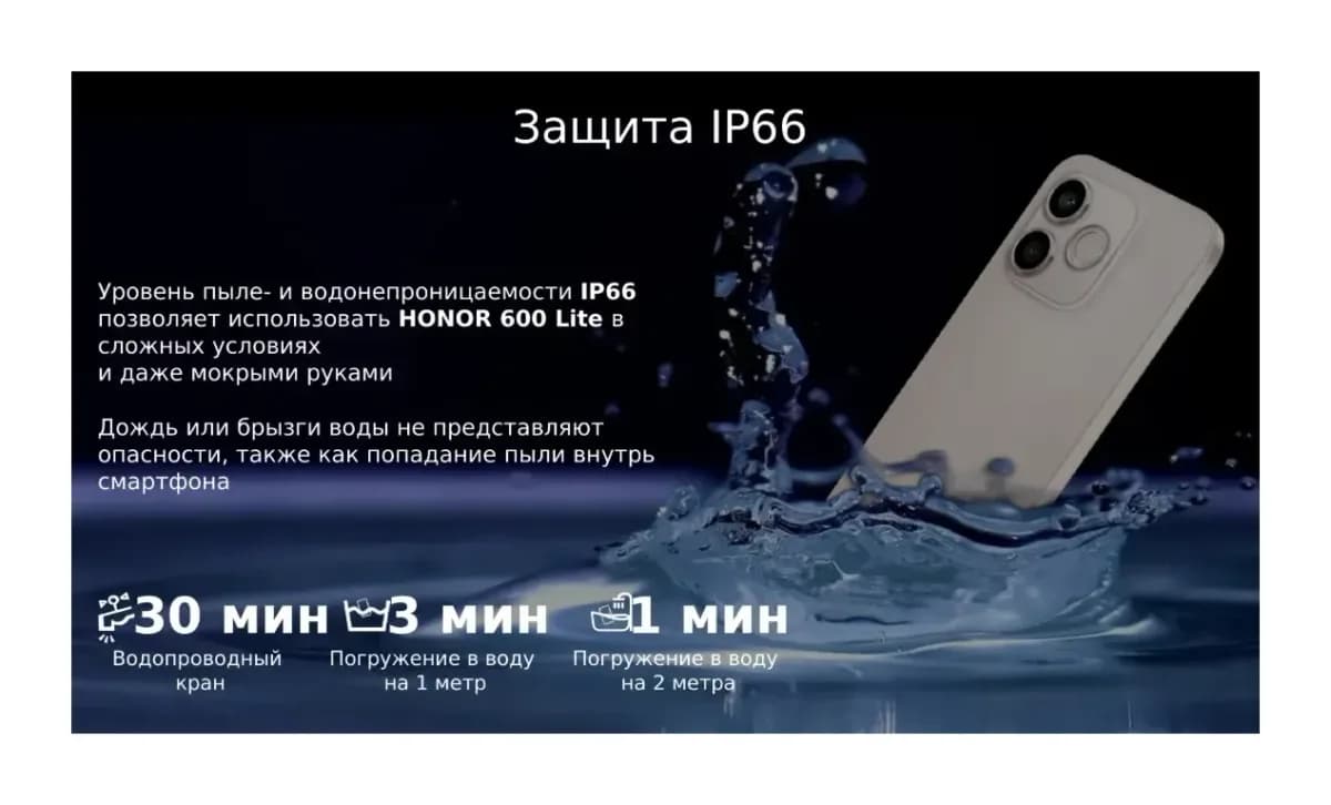 Смартфон HONOR 600 Lite 8GB/256GB (вельветовый черный)
