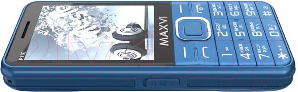 Мобильный телефон Maxvi P110 (маренго)