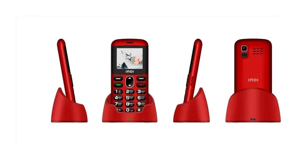 Мобильный телефон Inoi 148 Senior 4G (красный)