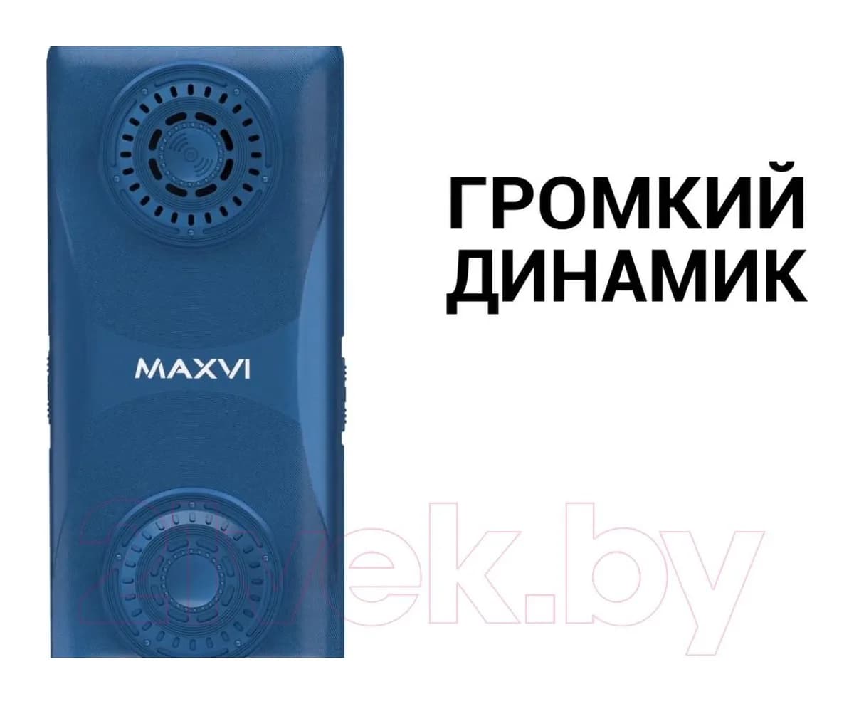 Мобильный телефон Maxvi P110 (маренго)
