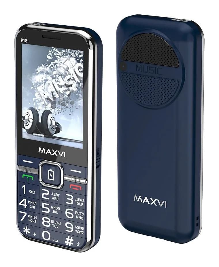 Мобильный телефон Maxvi P18i (синий)