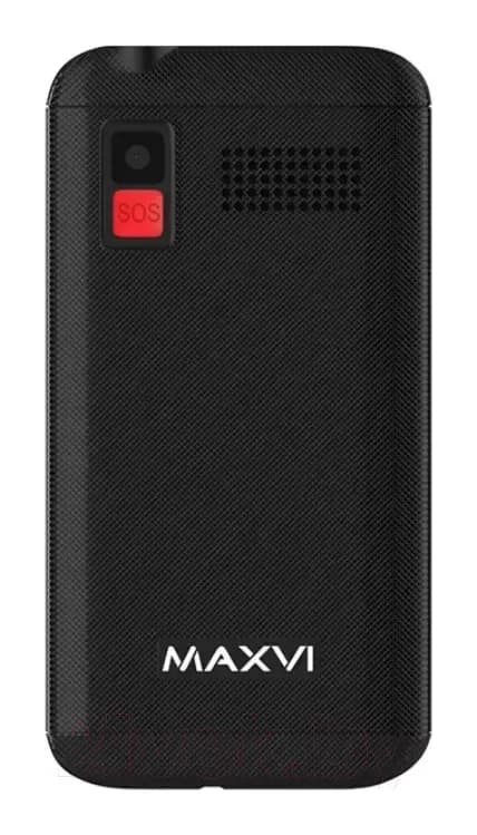 Мобильный телефон Maxvi B200 (черный+ЗУ)