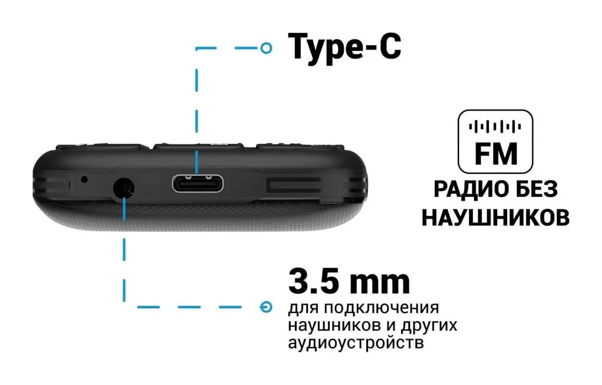 Мобильный телефон Maxvi B201 (синий)