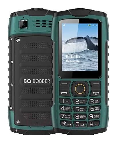 Мобильный телефон BQ Bobber BQ-2439 (зеленый)