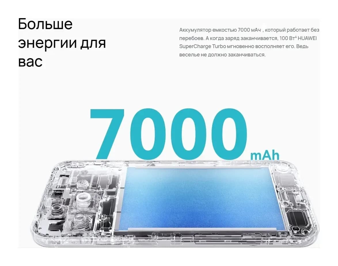 Смартфон Huawei Nova 16s Pro 12GB/256GB (переливающийся голубой)