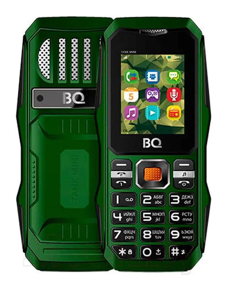 Мобильный телефон BQ Tank mini BQ-1842 (темно-зеленый)