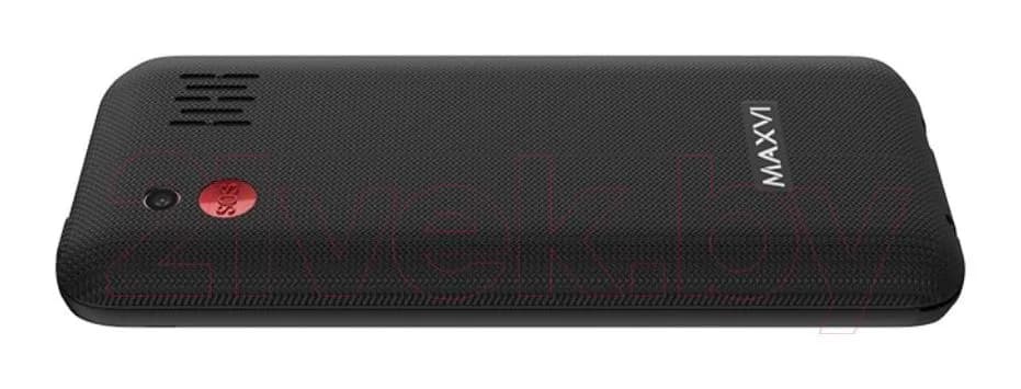 Мобильный телефон Maxvi B35 (черный+ЗУ)