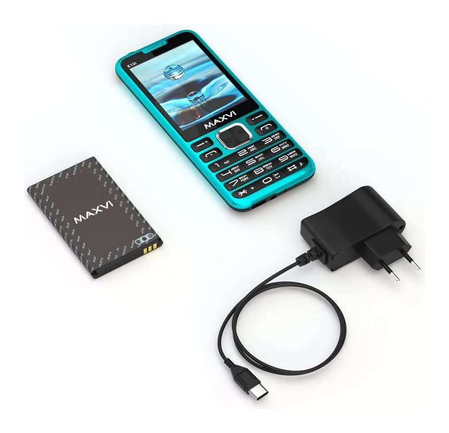 Мобильный телефон Maxvi X10i (синий)