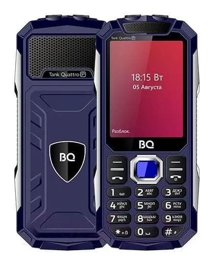 Мобильный телефон BQ Tank Quattro Power BQ-2817 (синий)