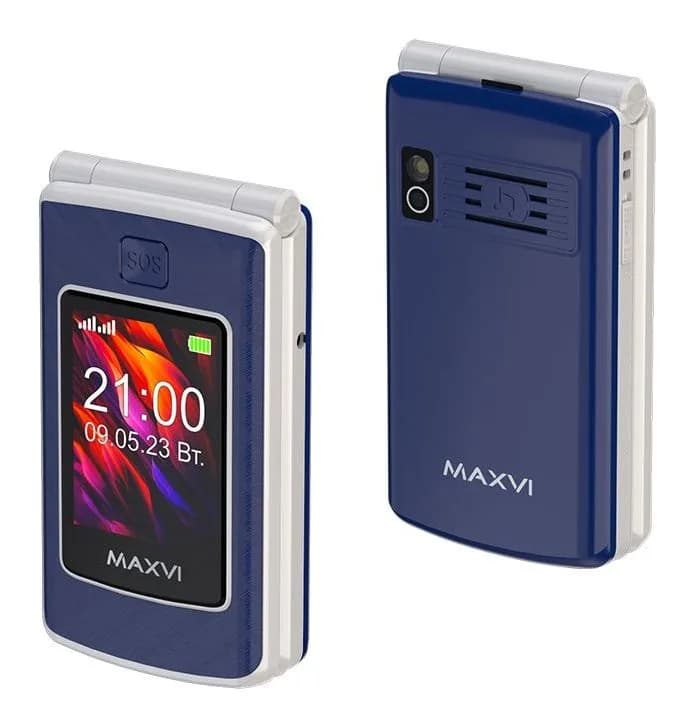 Мобильный телефон Maxvi E28 (синий)