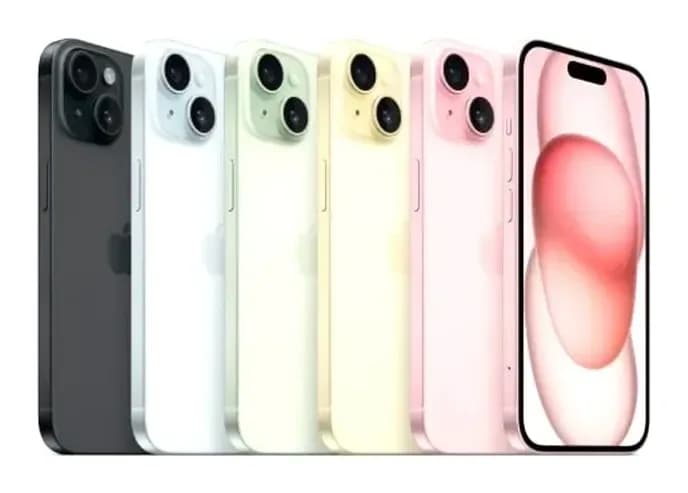 Смартфон восстановленный Apple iPhone 15 128GB Flip Грейд B (Black)