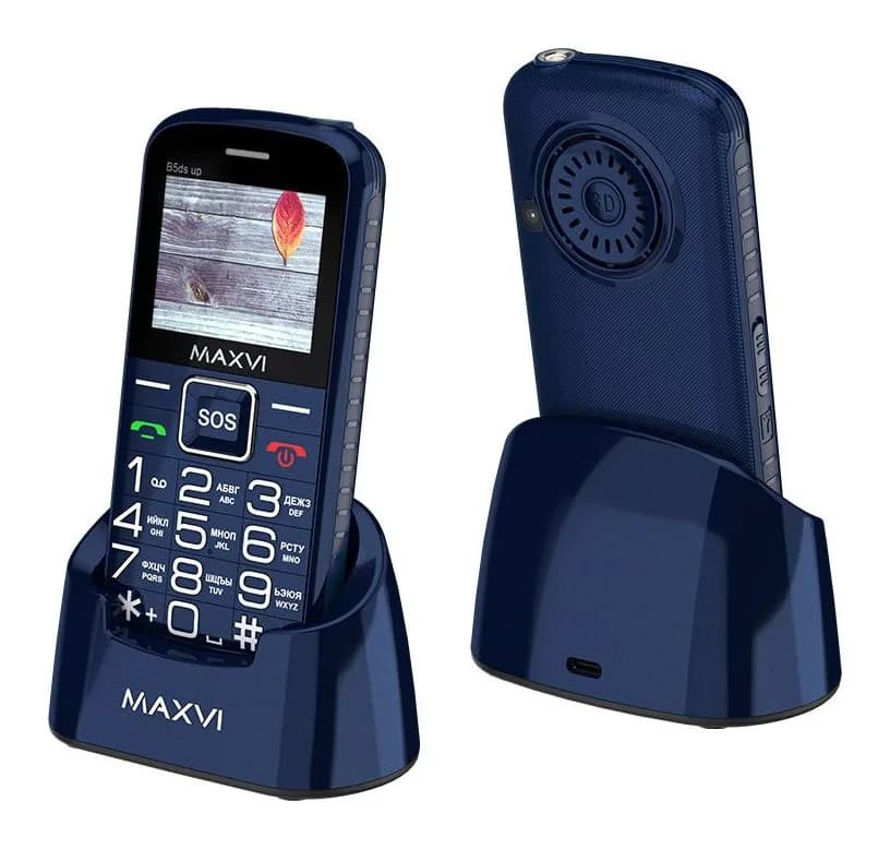 Мобильный телефон Maxvi B5ds up (синий)