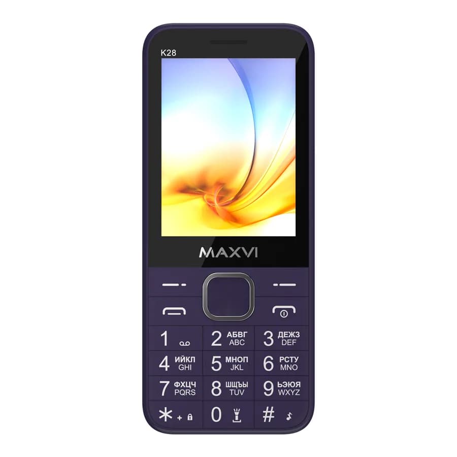 Мобильный телефон Maxvi K28 (фиолетовый)